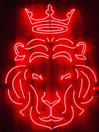 lion neon sigange
